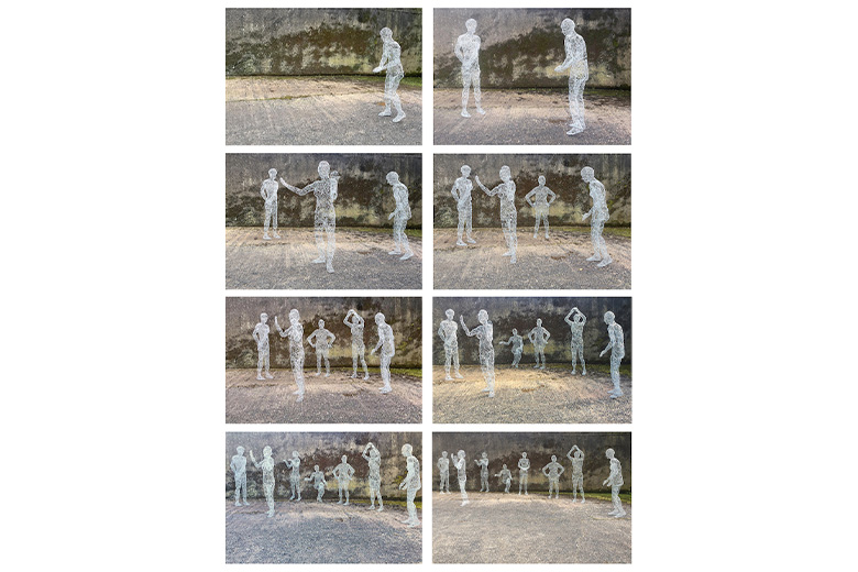 Throughout the process of making the sculptures, the more I created the more powerful their presence.  I felt surrounded by their history and their stories, which makes me want to learn more about these incredible women.  I hope this is how people feel from Raise the Roof Project.

